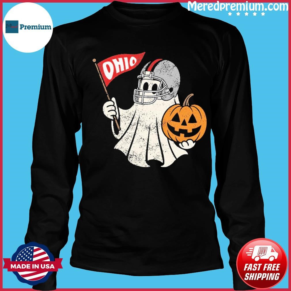 Ohio Ghost Pumpkin Halloween Shirt