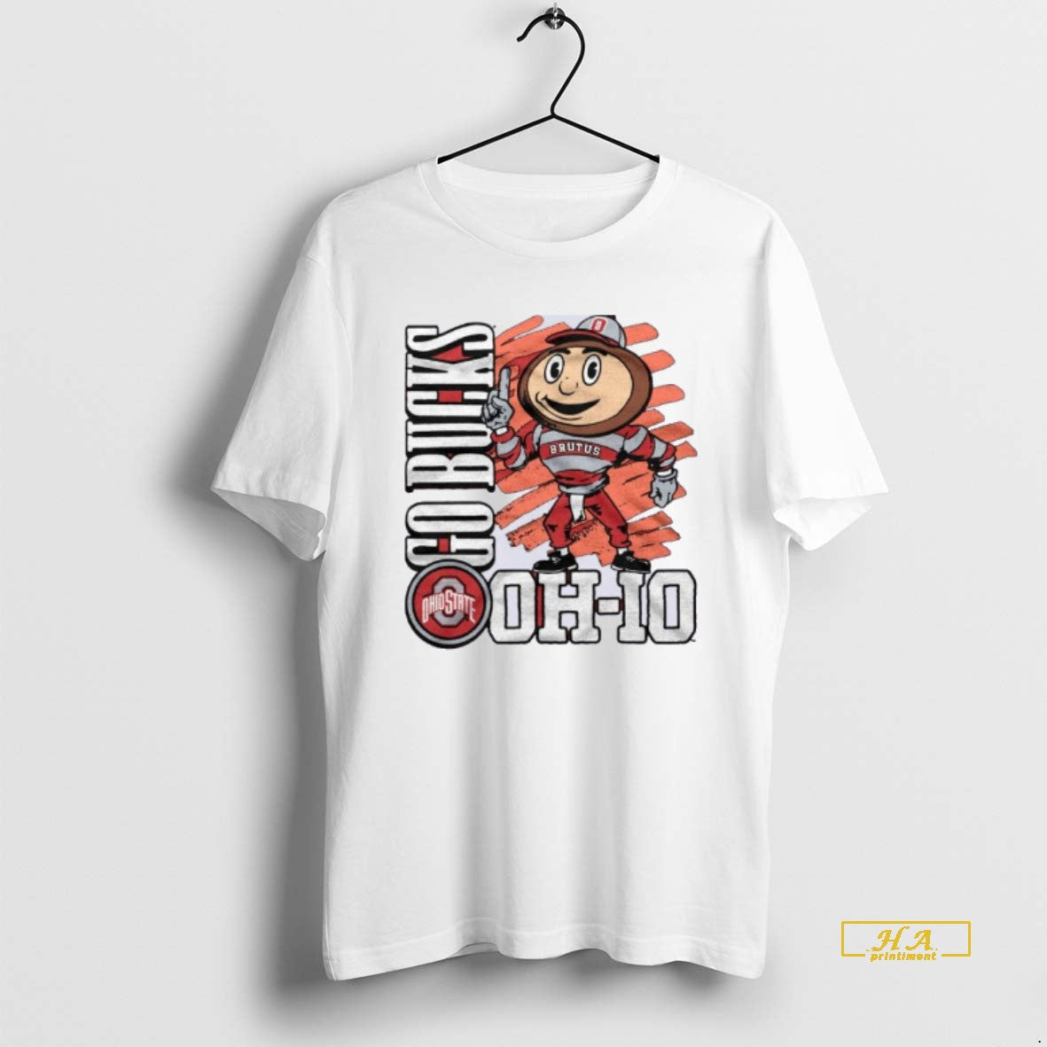 Official Ohio State Brutus Go Bucks Oh Io