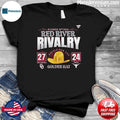 Oklahoma Beat Texas 2026 Red River Rivalry 27-24 Golden Hat Score T-Shirt
