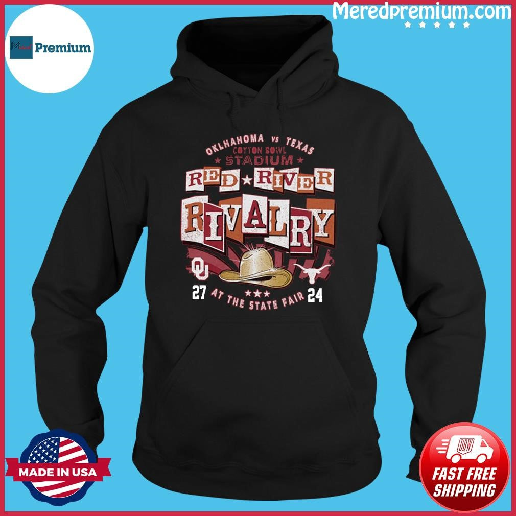 Oklahoma Sooners 2026 Red River Rivalry Golden Hat Beat Texas 27-24 Shirt