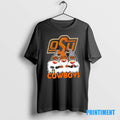 Official Oklahoma State Cowboys X Gnomes Xmas Christmas Tee Sweater