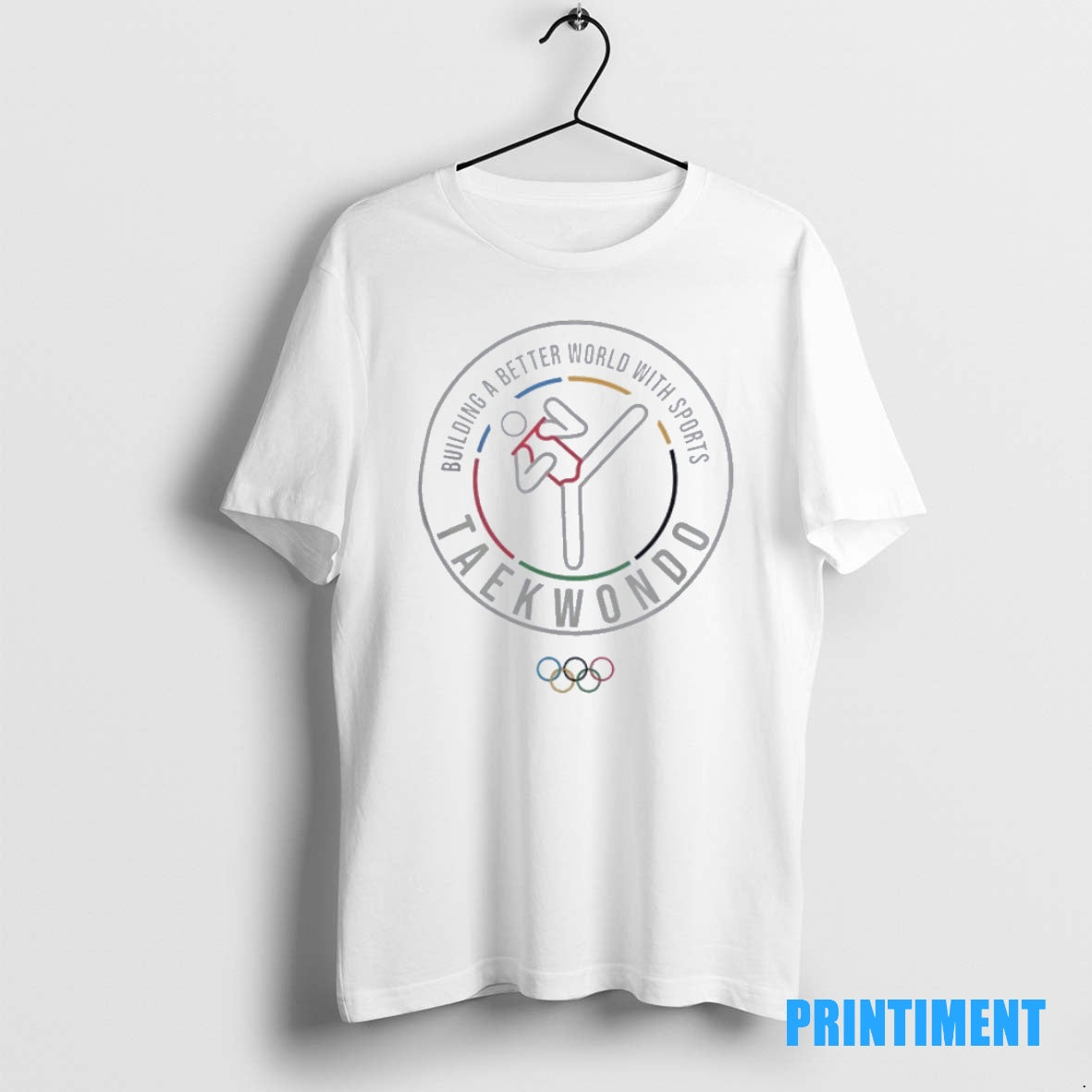 Official Olympic Collection Taekwando Pictogram Tee Sweater