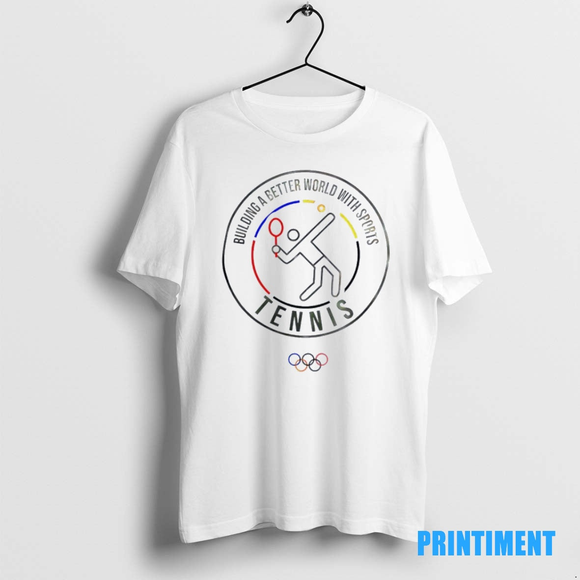 Official Olympic Collection Tennis Pictogram Tee Sweater
