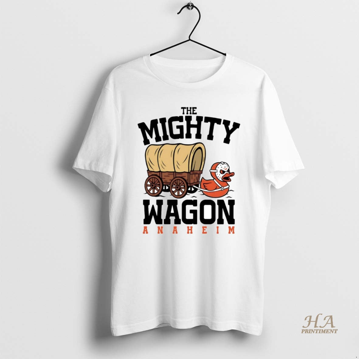 Official Oregon Trail The Mighty Wagon Anaheim Ducks