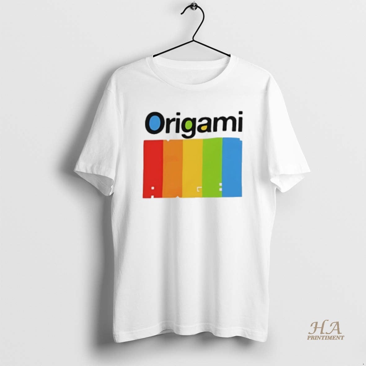 Official Origami Angel Spectrum Band Graphic