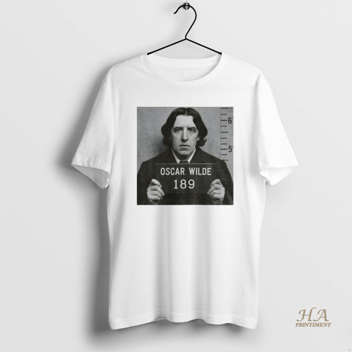 Official Oscar Wilde 189 Mugshot Funny Literary Meme