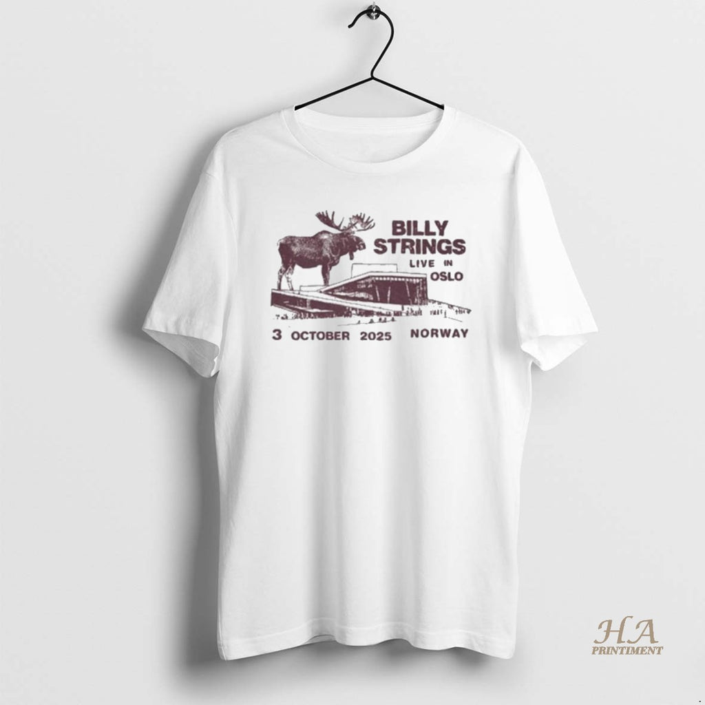 Official Oslo Norway Billy Strings 2025