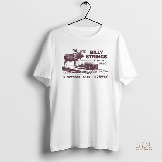 Official Oslo Norway Billy Strings 2025