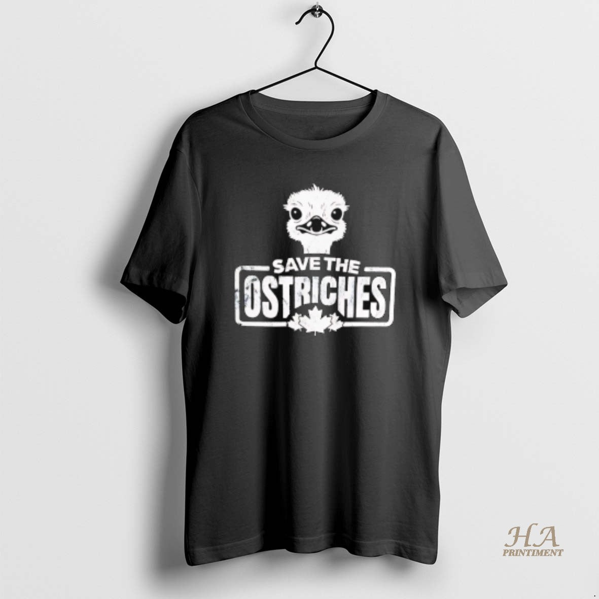 Official Ostrich Save The Ostriches Vintage