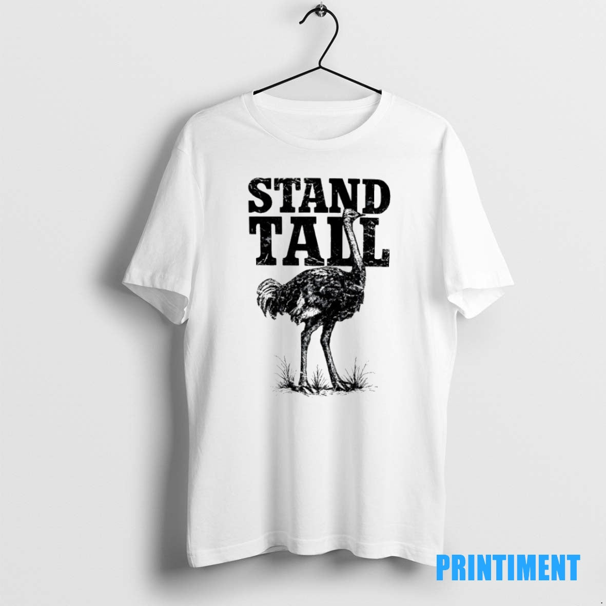 Official Ostrich Stand Tall Tee Sweater