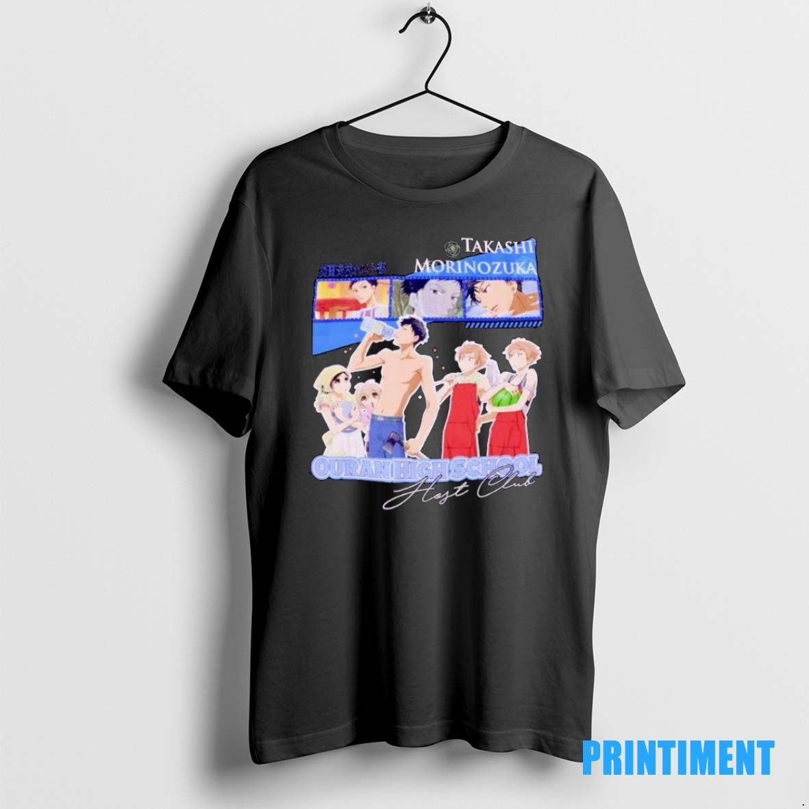 Official Ouran High School Host Club Mori Collage Ornaments Tee Sweater