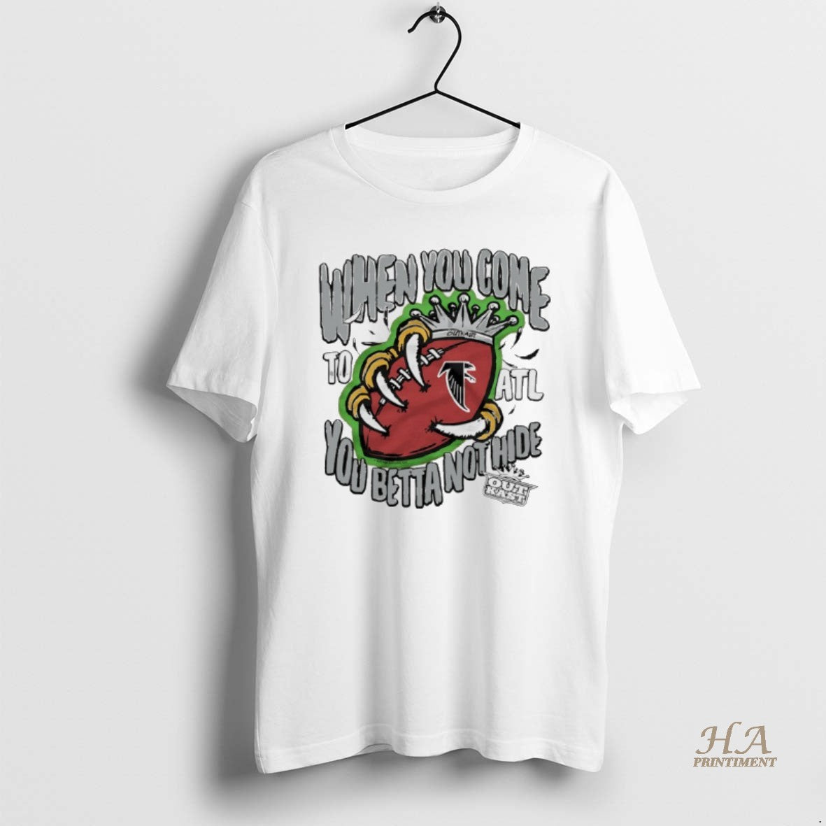 Official Outkast X Atlanta Falcons When You Come You Betta Not Hide