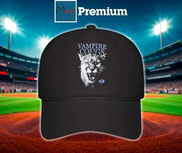 Oval Y Vampire Cougs BYU Cougars T-Shirt