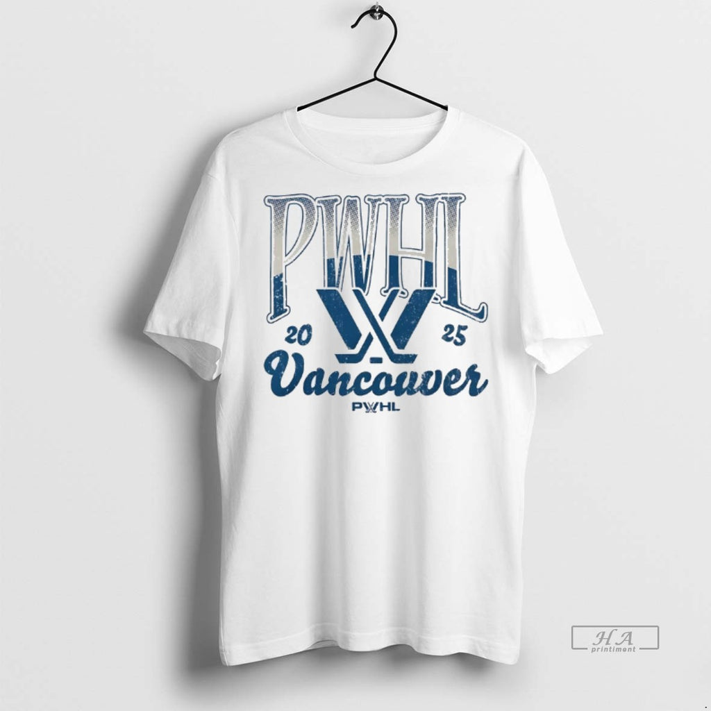 Official Pwhl Vancouver Hockey 2025 Shirt