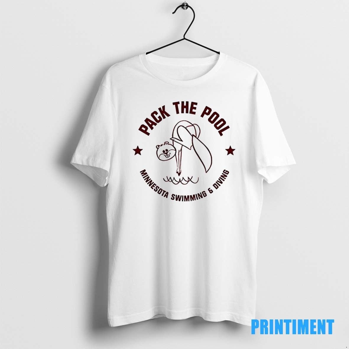 Official Pack The Pool Minnesota Swimming And Diving Tee Sweater