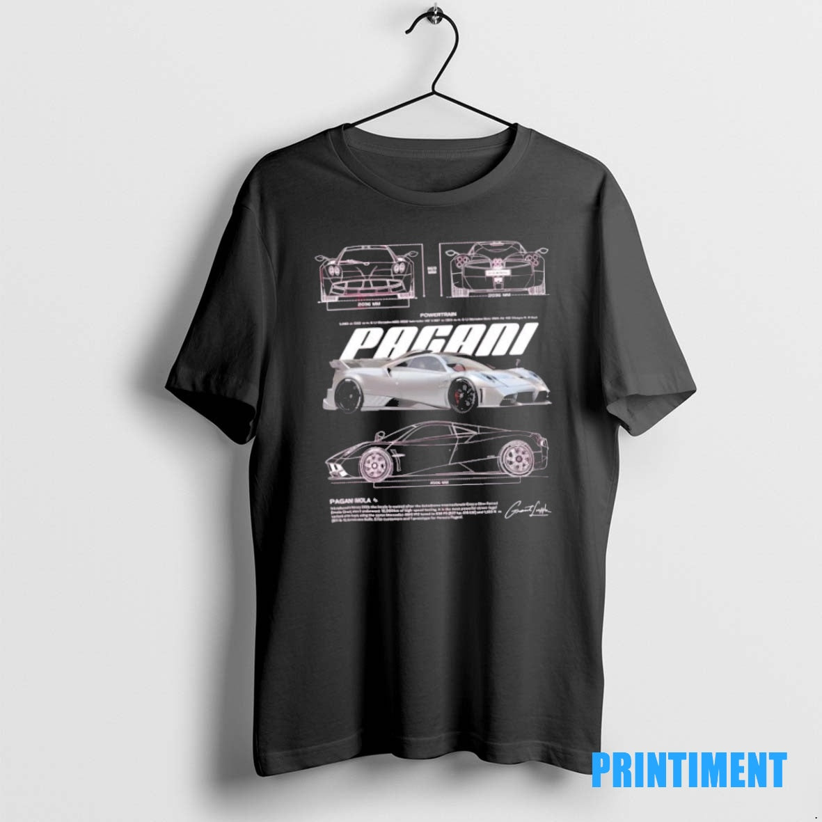 Official Pagani Imola Italian Hypercar Enthusiast Tee Sweater