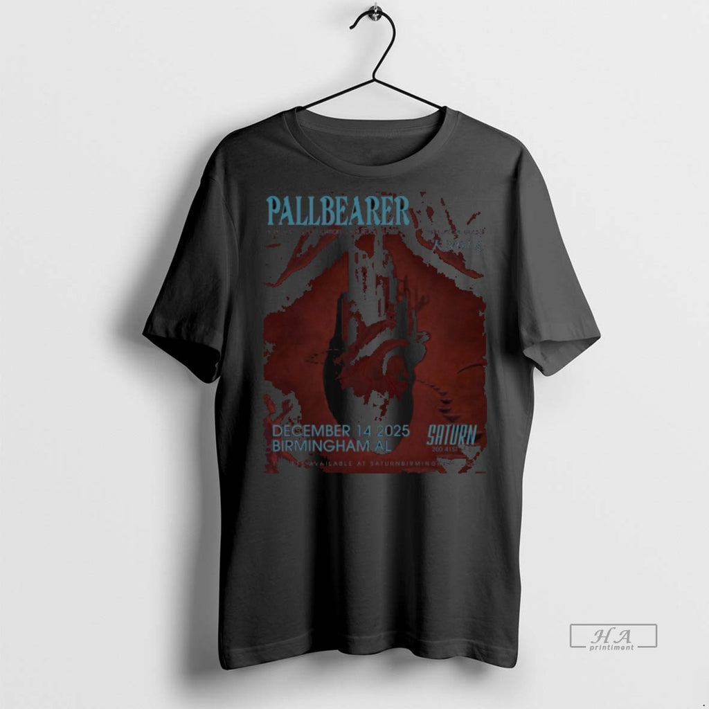 Official Pallbearer Saturn Birmingham Dec 14 2025 Heart Shirt