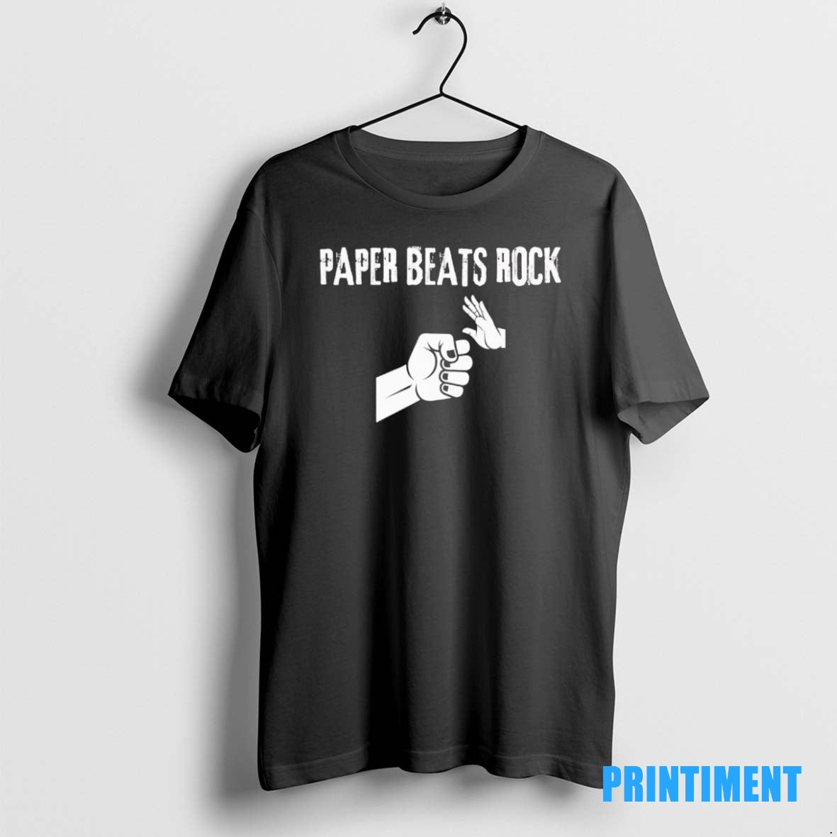 Official Paper Beats Rock Funny Gamer Geek Tee Sweater