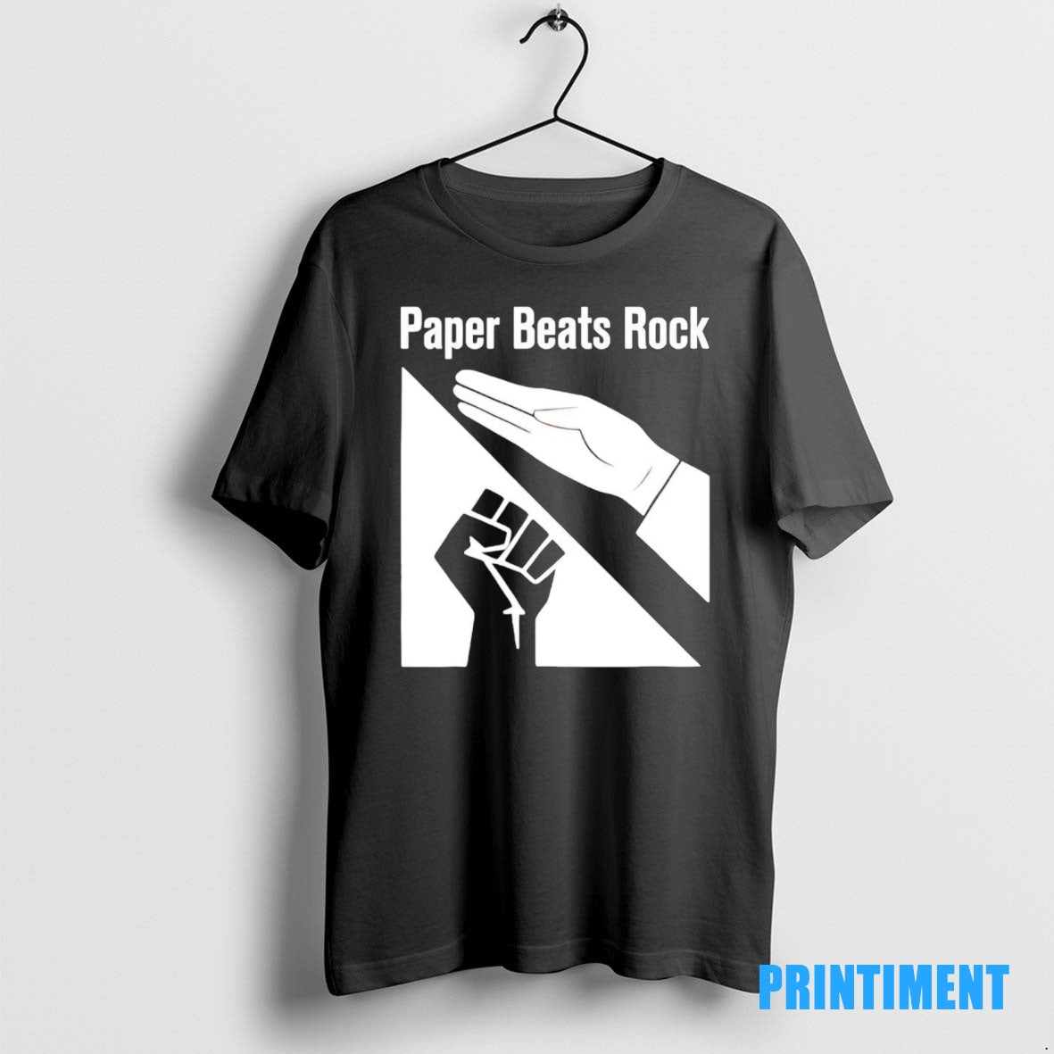 Official Paper Beats Rock Tee Sweater