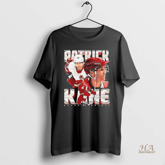 Official Patrick Kane Detroit Red Wings Player Collage Autographed