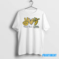 Official Peace Love Savannah Bananas Tee Sweater