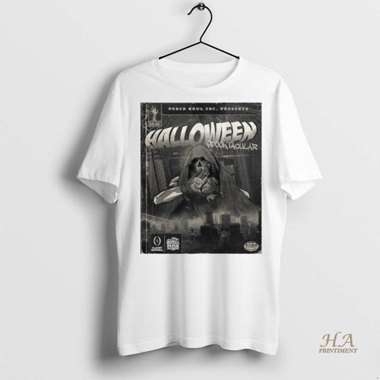 Official Peach Bowl Inc Presents Halloween Spook Tacular October 31 2025 Shirt