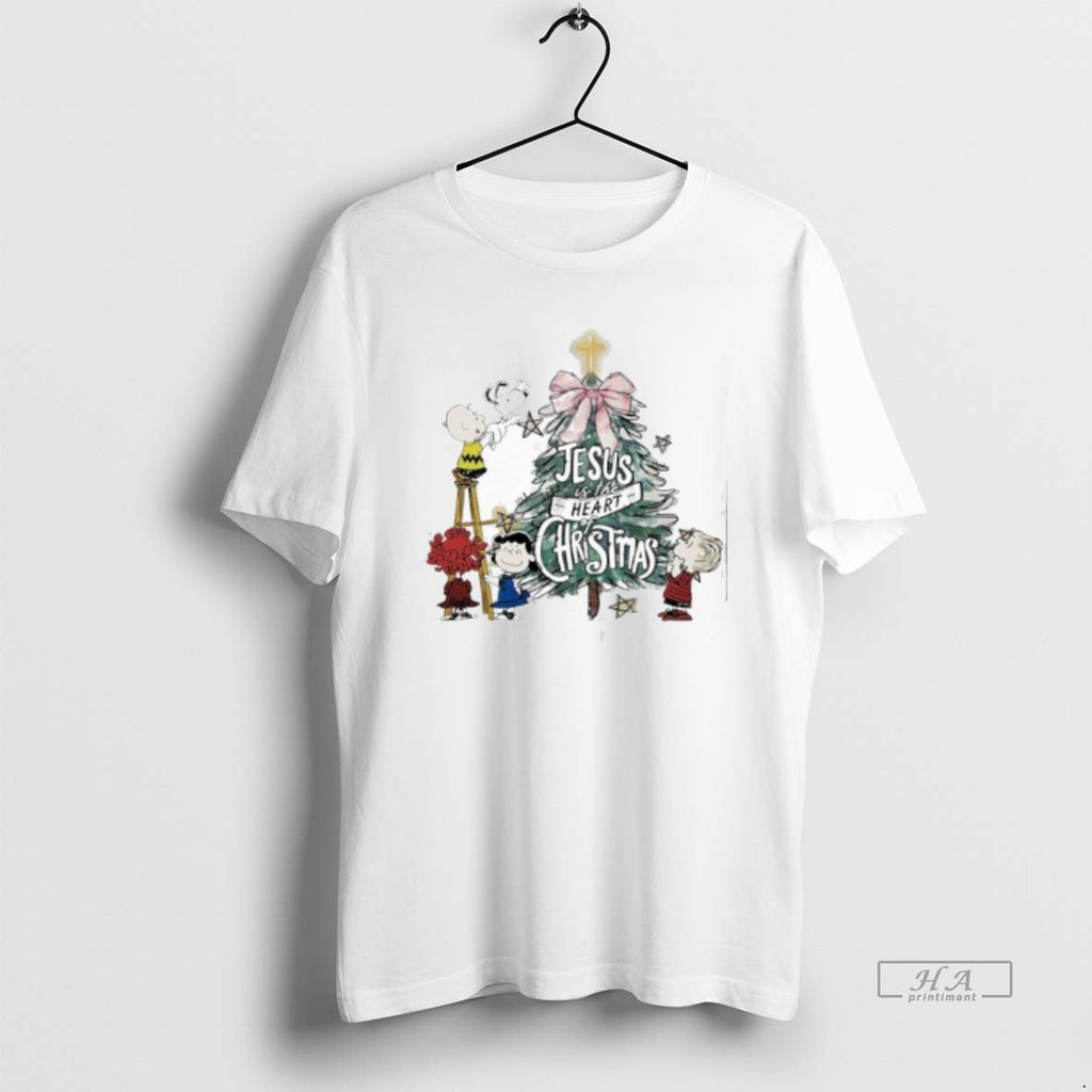 Official Peanuts Tree Christmas Jesus Is The Heart Christmas