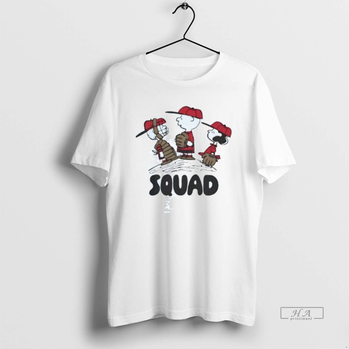 Official Peanuts Baseball Squad