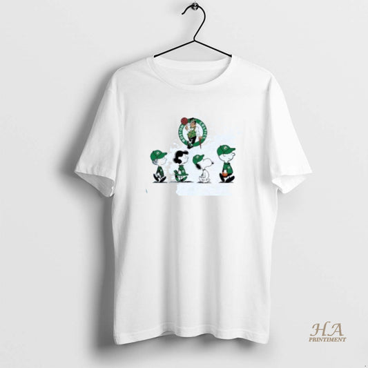 Official Peanuts Characters Boston Celtics