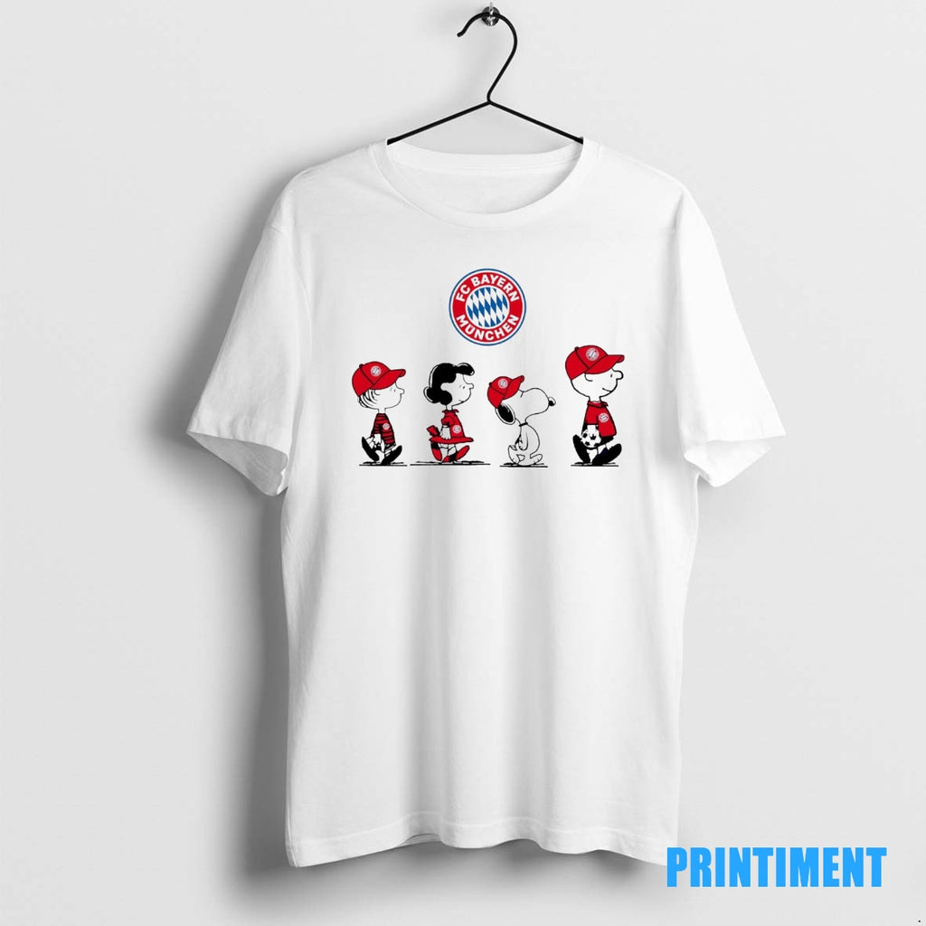 Official Peanuts Characters Fc Bayern Munich Tee Sweater