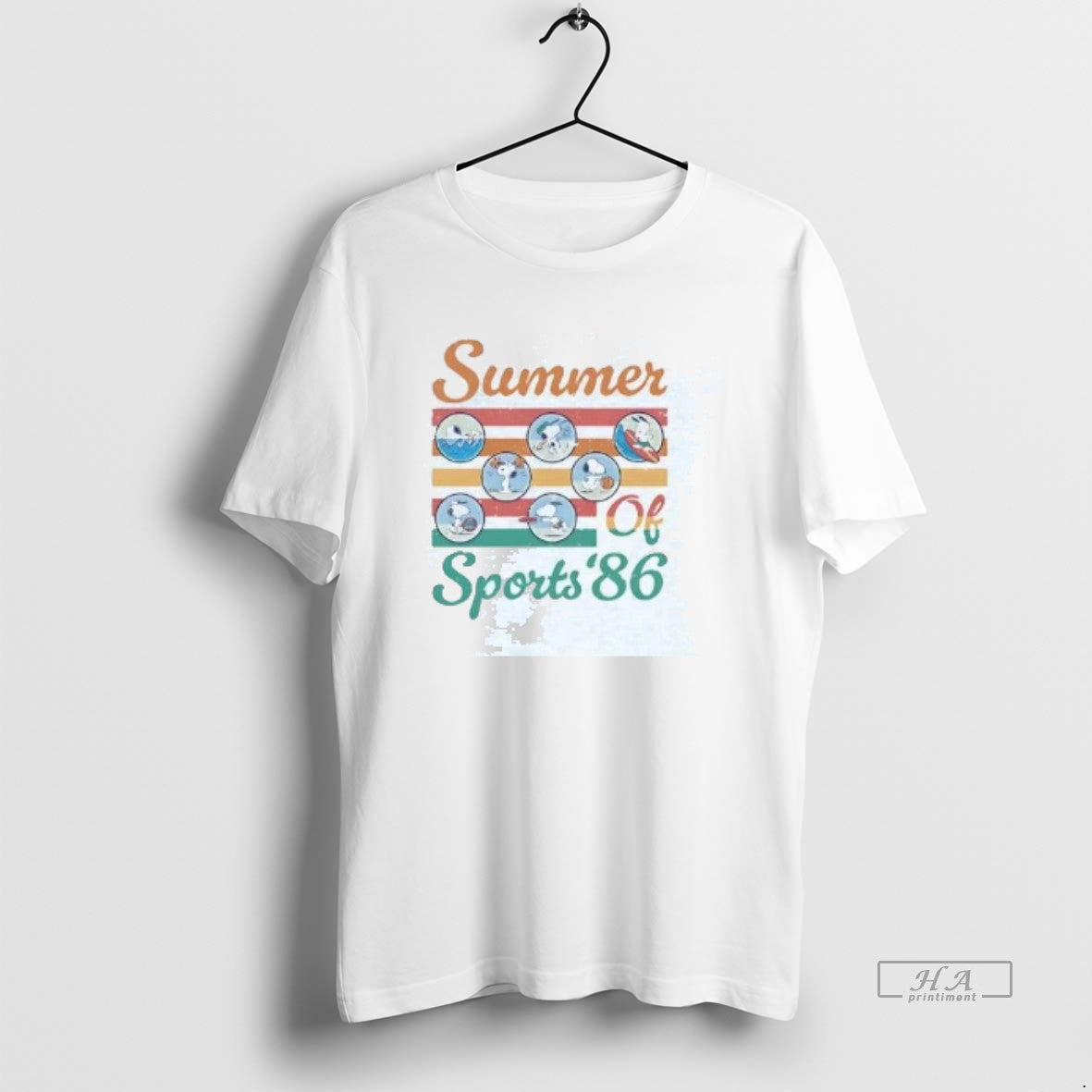 Official Peanuts Summer Of Sports 86