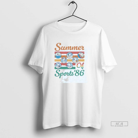 Official Peanuts Summer Of Sports 86
