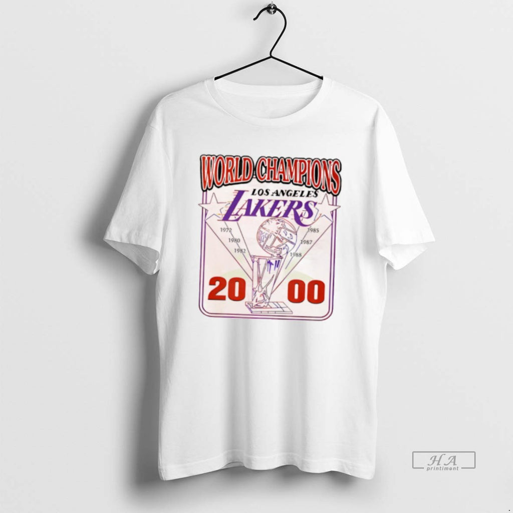 Official Pedro Pascal World Champions Lakers 2000