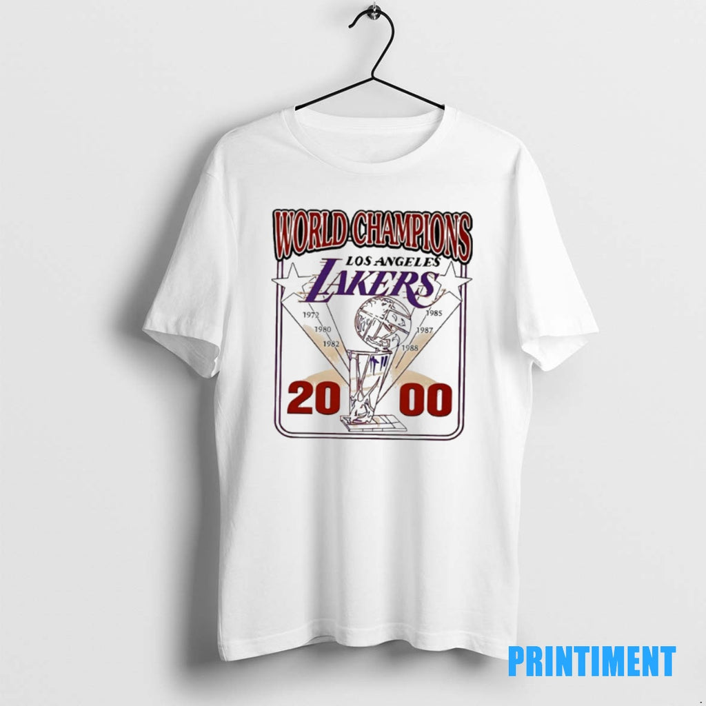 Official Pedro Pascal World Champions Lakers 2000 Tee Sweater
