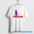 Official Penguin Holding Sandwich Freedom Resist Political Tee Sweater