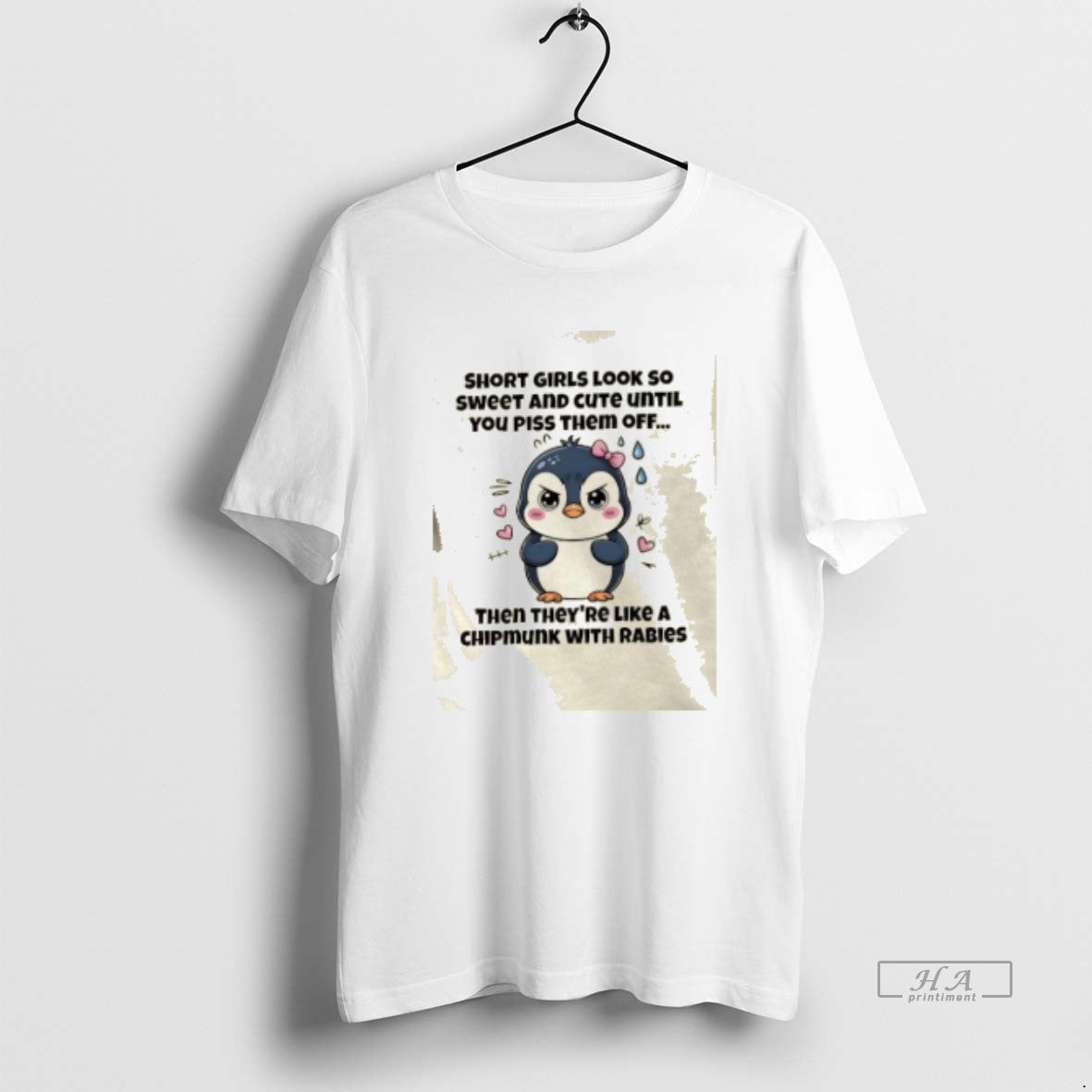 Official Penguin Short Girls Look So Sweet And Cute Until You Piss Them Off
