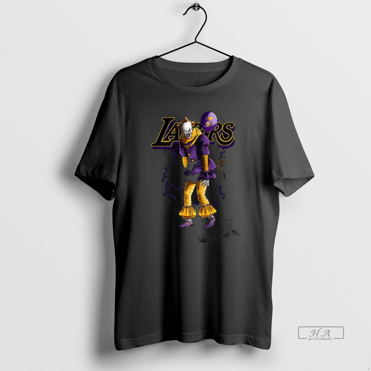 Official Pennywise It Los Angeles Lakers Basketball Lakeshow Halloween