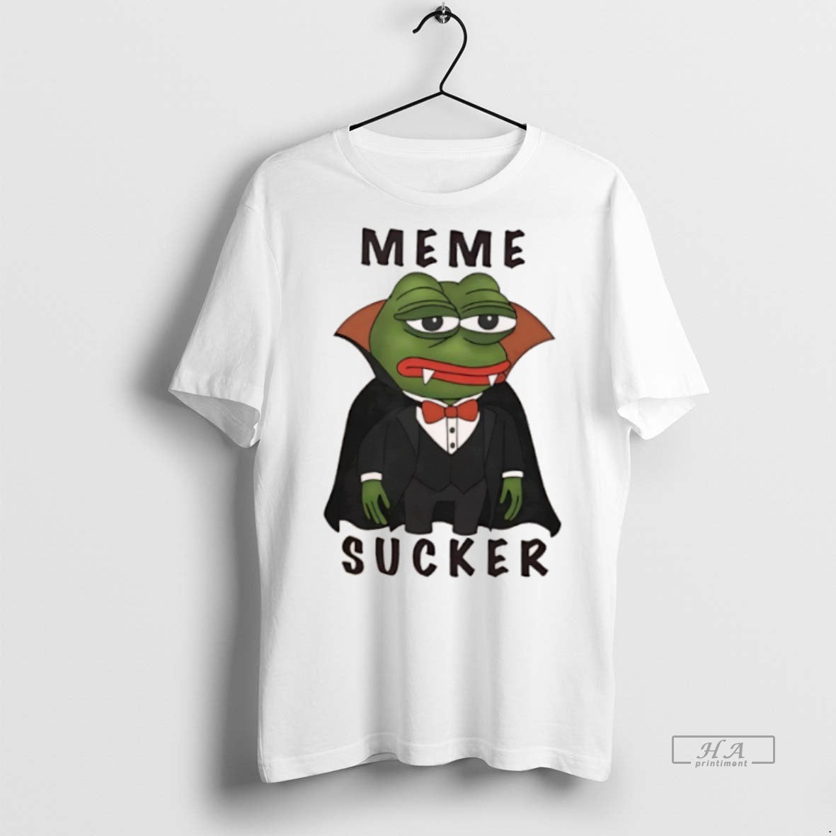 Official Pepe Frog Vampire Meme Sucker Shirt