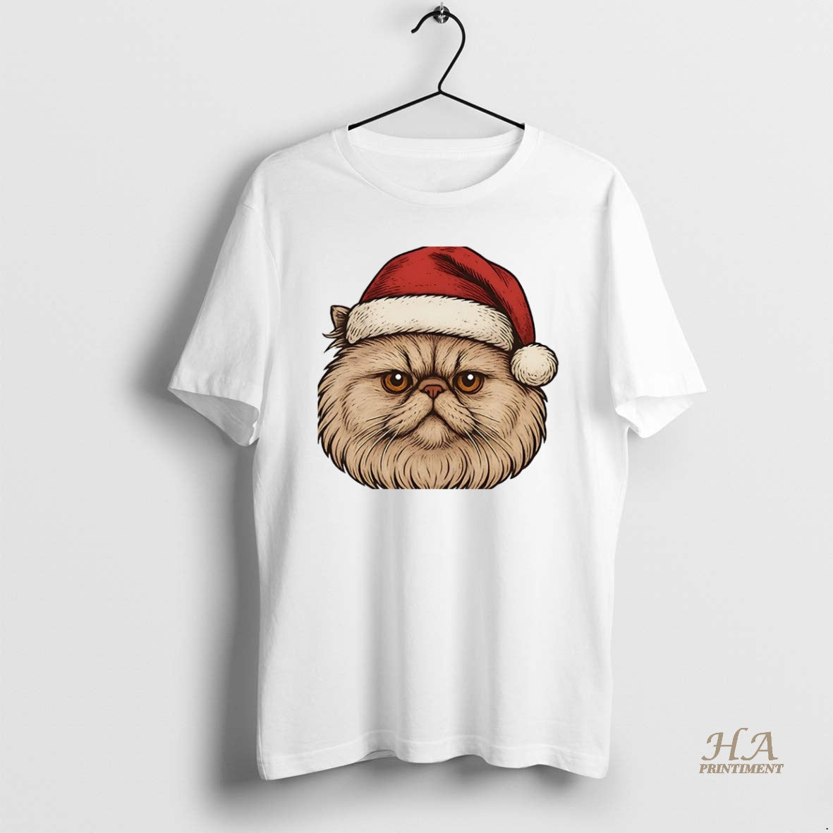 Official Persian Cat Face Christmas