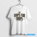 Official Philadelphia 76ers Hoops For Troops Tee Sweater
