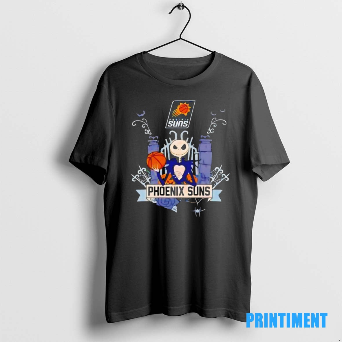 Official Phoenix Suns Jack Skellington Happy Halloween Tee Sweater