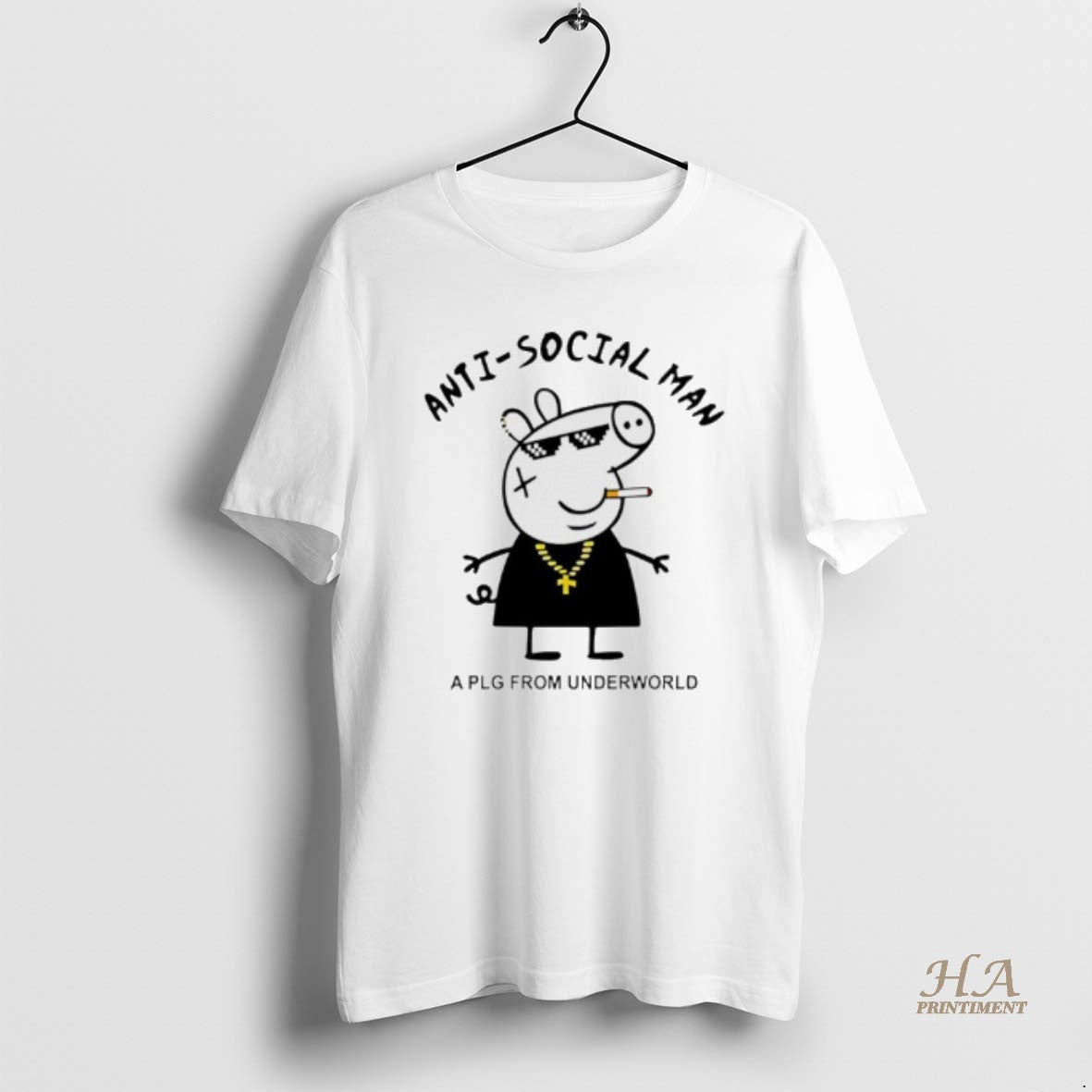 Official Pig Anti Social Man A Plg From Underworld