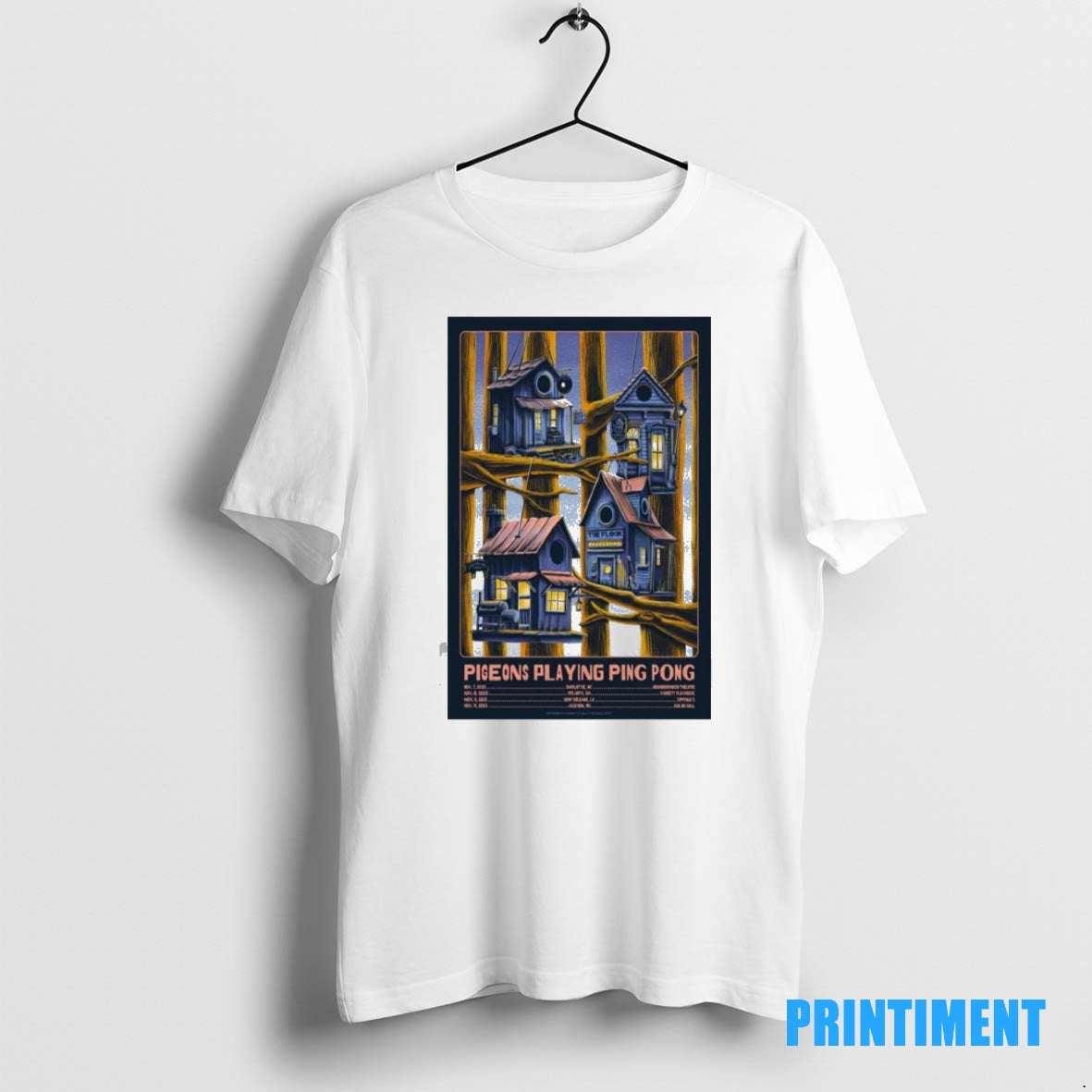 Official Pigeons Playing Ping Pong November Shows 2025 Tee Sweater