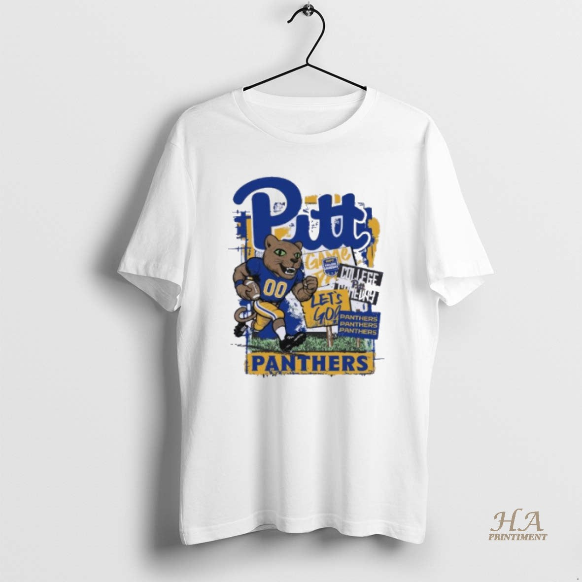 Official Pitt Panthers Football 2025 College Gameday Mascot Runner