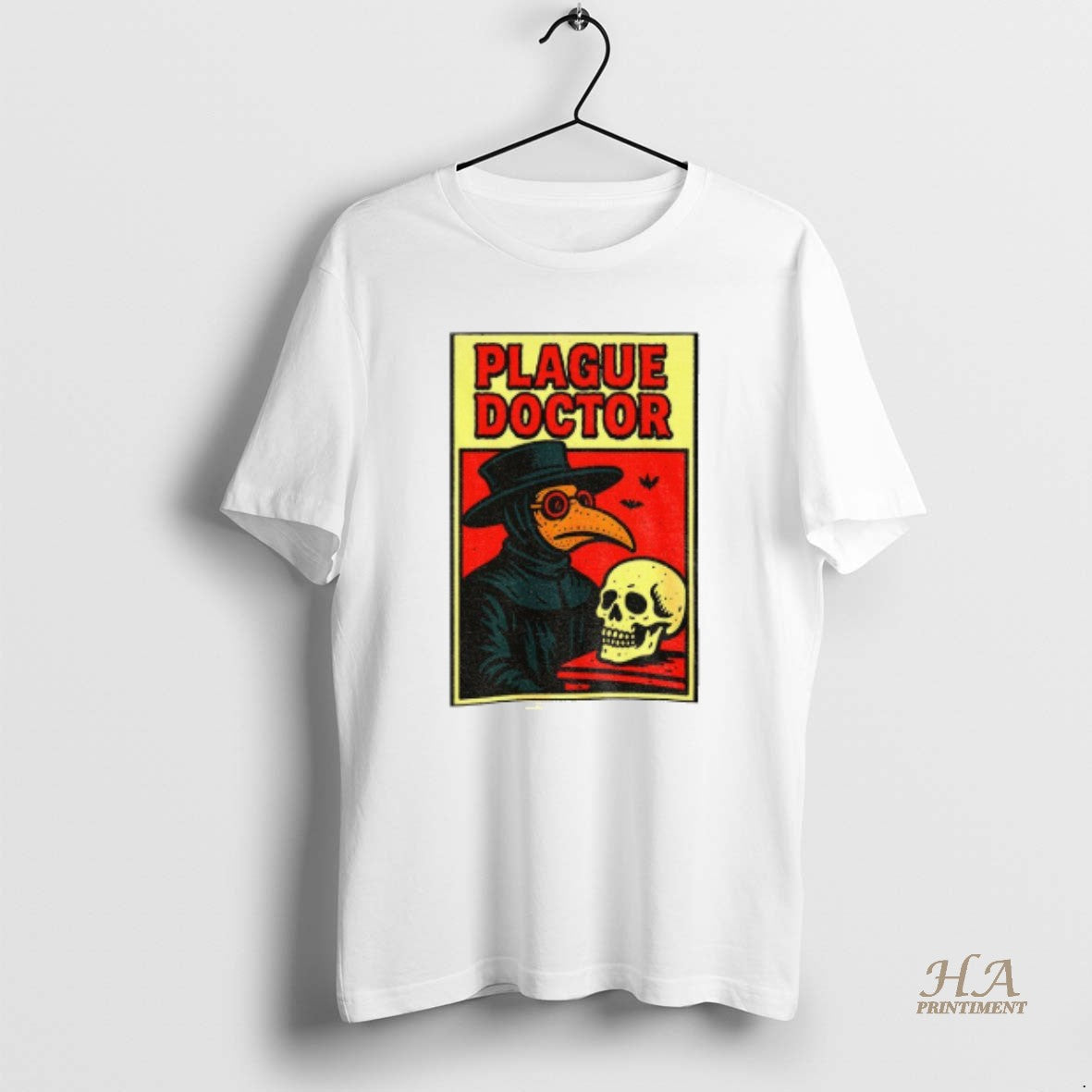 Official Plague Doctor Spooky Mask Comic Style Gothic Horror Halloween