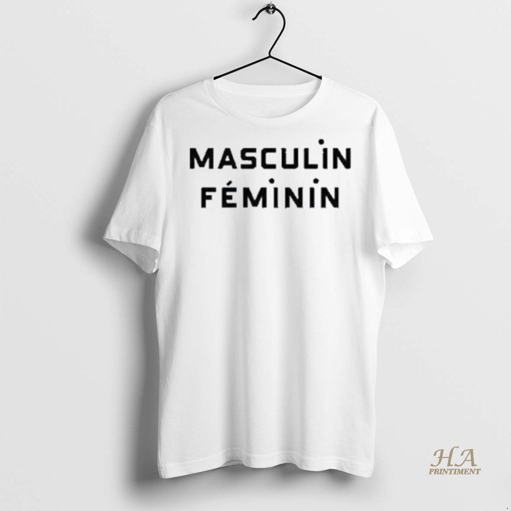 Official Platonic Sylvia Masculin Feminin Shirt