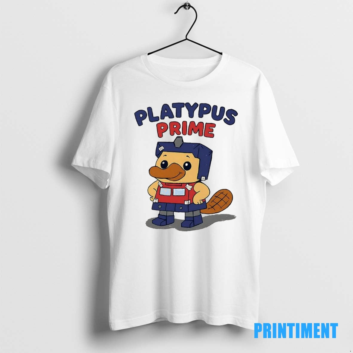 Official Platypus Prime Optimus Transformers Tee Sweater