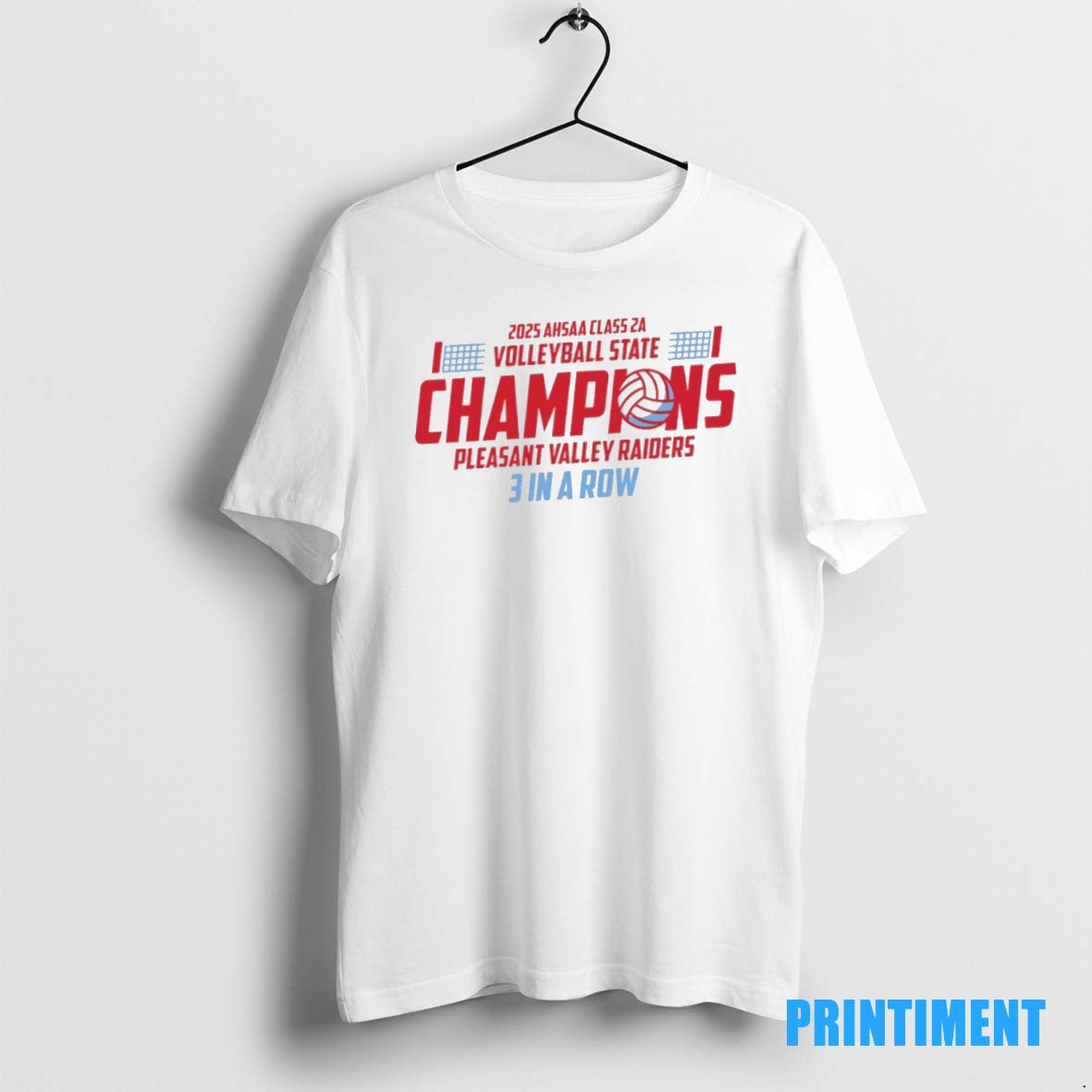 Official Pleasant Valley Raiders 2025 Ahsaa Volleyball 2a State Champions Tee Sweater