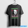 Official Podcast Jesus Ugly Christmas Tee Sweater