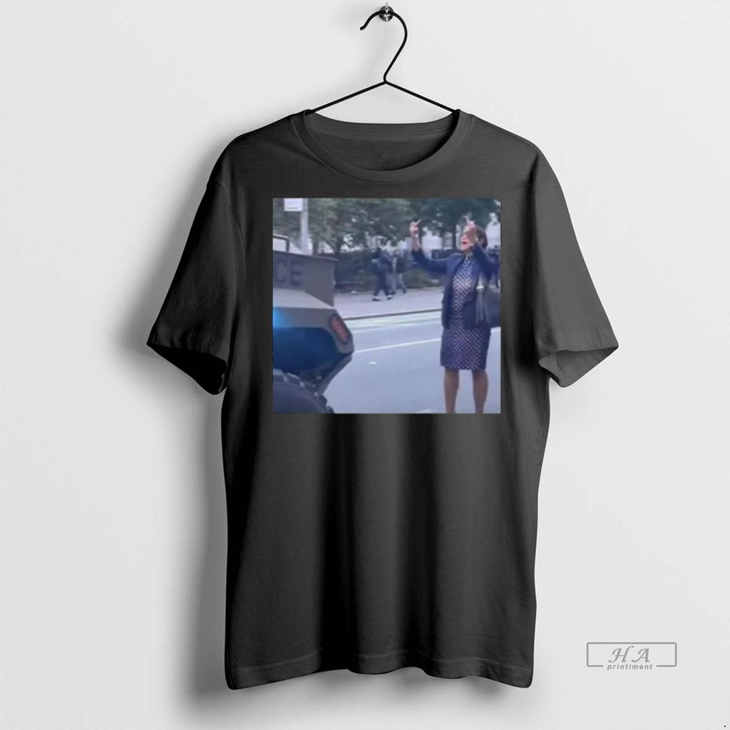 Official Polka Dot Dress Baddie Against Ice Long Sleve Shirt